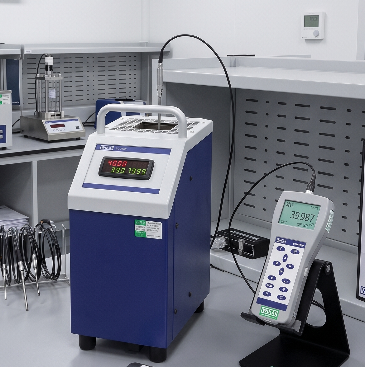 Interfaz del equipo de laboratorio
